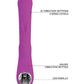 Vibrador de punto G Pretty Love | Vibrador de conejo digital LED Lamar | Vibrador de clítoris fucsia | Mejor vibrador para mujeres