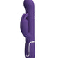 Precioso vibrador Conejo del Amor | Vibrador Pulsador Coale de Ternura Brillante | Vibrador de Clítoris Morado