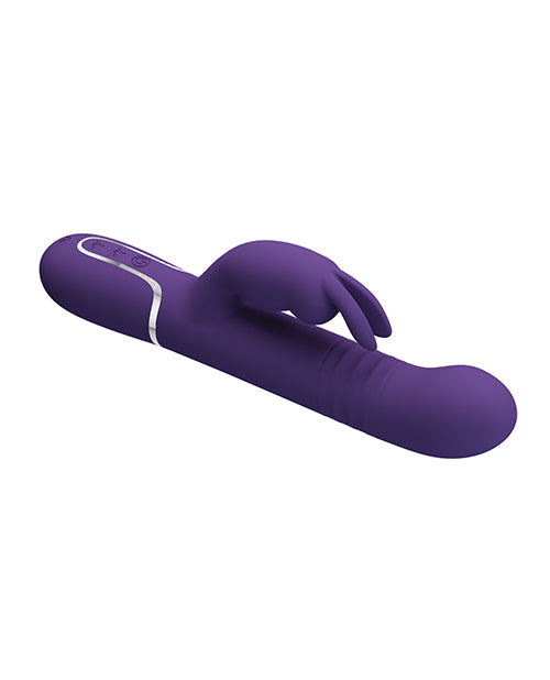 Precioso vibrador Conejo del Amor | Vibrador Pulsador Coale de Ternura Brillante | Vibrador de Clítoris Morado