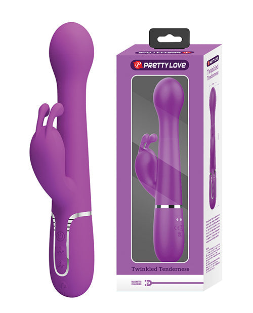 Vibromasseur G-Spot Pretty Love | Vibromasseur Pénétrant Twinkled Tenderness | Vibromasseur Lapin 7x Dejon Fuchsia