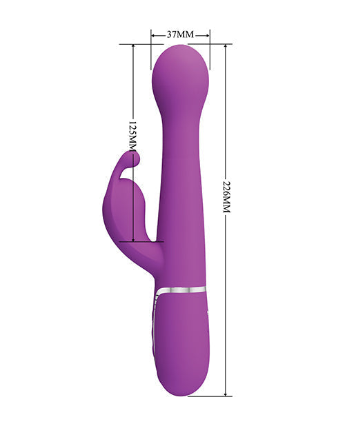 Vibromasseur G-Spot Pretty Love | Vibromasseur Pénétrant Twinkled Tenderness | Vibromasseur Lapin 7x Dejon Fuchsia