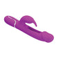 Bonito vibrador de punto G | Vibrador de conejo Twinkled Tenderness | Vibrador de clítoris fucsia Kampas Flicking