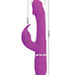 Bonito vibrador de punto G | Vibrador de conejo Twinkled Tenderness | Vibrador de clítoris fucsia Kampas Flicking