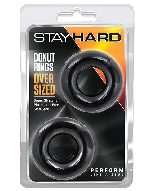 Blush Stay Hard Donut Rings - Paquete grande de 2
