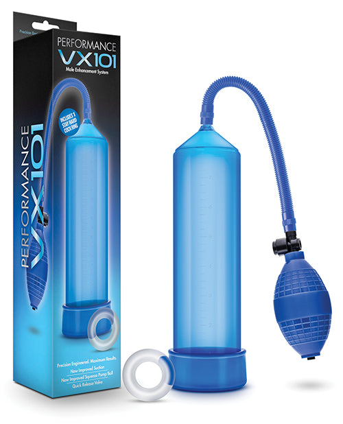 Bomba de mejora masculina Blush Performance VX101 - Azul