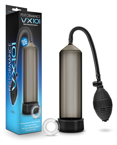 Pompe d'amélioration masculine Blush Performance VX101 - Noire