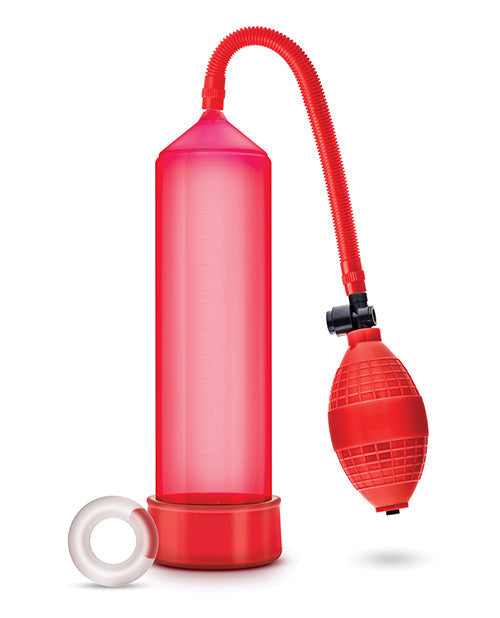Bomba de aumento masculino Blush Performance VX101 - Roja