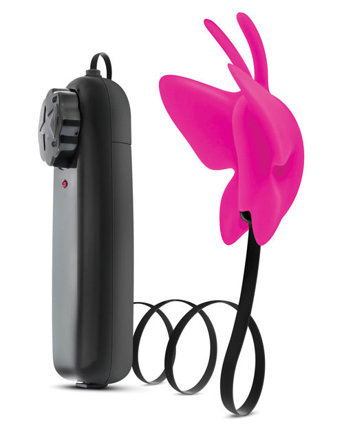 Blush Luxe Papillon à Pompon - Fuchsia