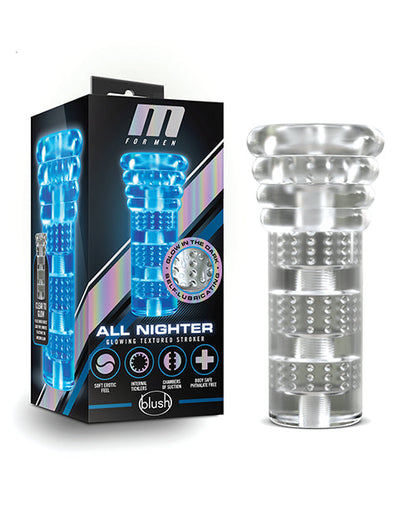Blush M for Men Soft & Wet Magnifier Stroker - Transparente