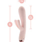 Vibrador de conejo Elora Blush | Vibrador rosa | Vibrador de punto G de 10 modos | Vibrador de clítoris | Mejor vibrador para mujeres