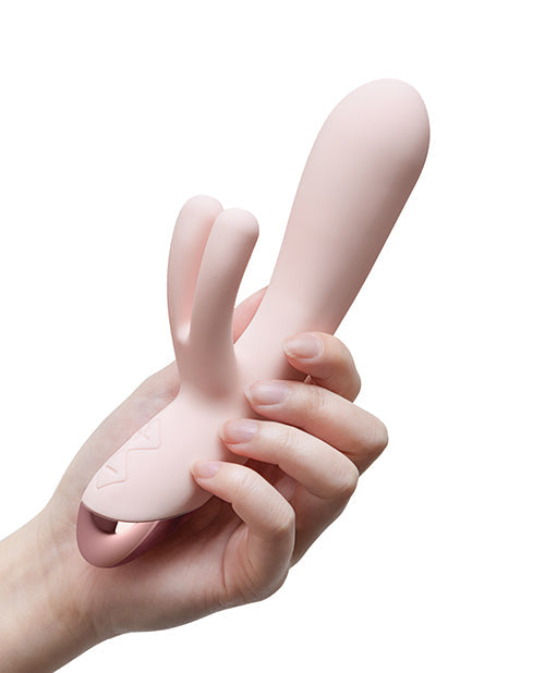 Vibrador de conejo Elora Blush | Vibrador rosa | Vibrador de punto G de 10 modos | Vibrador de clítoris | Mejor vibrador para mujeres