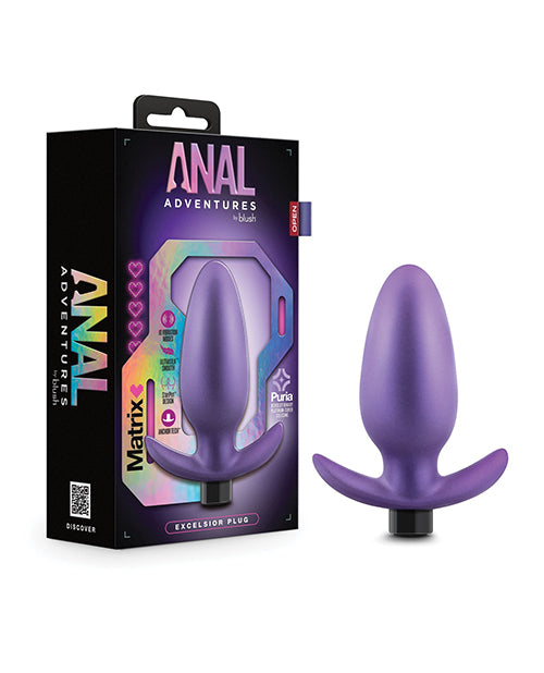 Blush Aventuras Anal Matrix Excelsior Plug - Violeta Astro