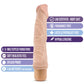 Blush Dr. Skin Vibe Dong de 9" n.º 6 - Beige
