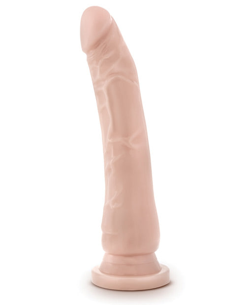 Dildo grande Blush Dr Skin | Dildo grande de 8.5" | Dildo beige con ventosa | Mejor dildo
