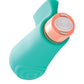 Vibrador de dedo Blush Aria | El mejor vibrador sensual para mujeres | Vibrador pequeño de 10 velocidades color verde azulado