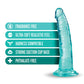Blush Réaliste Godemichet | Grand Godemichet 18 cm | Godemichet Bleu Sarcelle Ventouse Lust Thrust
