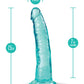 Blush Réaliste Godemichet | Grand Godemichet 18 cm | Godemichet Bleu Sarcelle Ventouse Lust Thrust