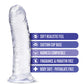 Dildo realista Blush B Yours Plus | Dildo grande de 8" | Dildo transparente con ventosa