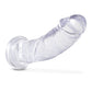 Dildo realista Blush B Yours Plus | Dildo grande de 8" | Dildo transparente con ventosa