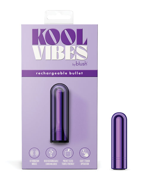 Blush Kool Vibes Mini Balle Rechargeable - Raisin