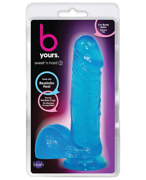 Dildo realista color piel | Dildo grande dulce y duro | Dildo azul con ventosa