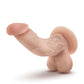 Dildo grande ruborizado | Dildo realista para hombre en azul | Dildo con ventosa de color carne | Mejor dildo