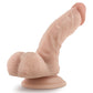 Dildo grande ruborizado | Dildo realista para hombre en azul | Dildo con ventosa de color carne | Mejor dildo