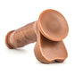 Dildo grande Blush Coverboy de 7 pulgadas | Dildo realista Kingpin | Dildo grande Latin | Dildo con ventosa
