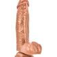 Dildo grande Blush Coverboy de 7 pulgadas | Dildo realista Kingpin | Dildo grande Latin | Dildo con ventosa