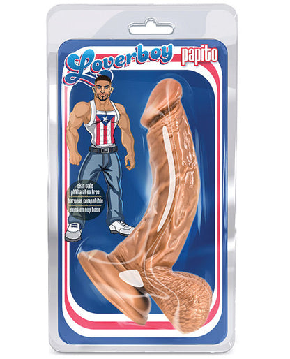 Blush Coverboy Ventouse Dildo | Papito Réaliste Dildo | Latin Grand Dildo 6,5" | Grand Dildo Courbé