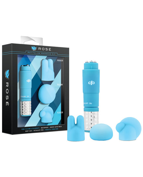 Coffret de massage revitalisant Blush Rose - Bleu