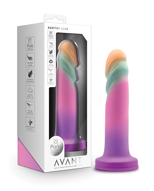 Blush Avant Sunrise Gaze Grand Godemiché | Godemiché en silicone | Godemiché ventouse Sherbet