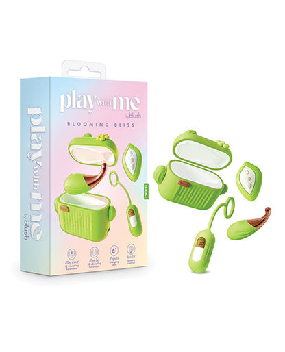 Kit vibrant télécommandé Blush Play with Me Blooming Bliss - Vert