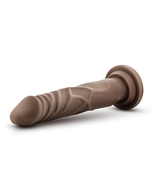 Dildo Grande Melocotón | Dildo Grande Negro de 19 cm | Dildo Chocolate con Ventosa | Mejor Dildo