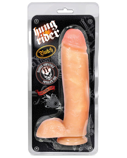Dildo Grande Colgante Blush Rider | Dildo Grande Butch de 11 pulgadas | Dildo de Carne con Ventosa | Mejor Dildo