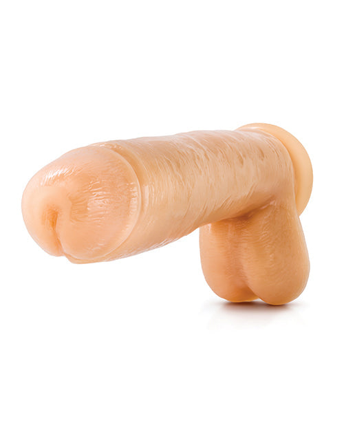 Dildo Grande Colgante Blush Rider | Dildo Grande Butch de 11 pulgadas | Dildo de Carne con Ventosa | Mejor Dildo