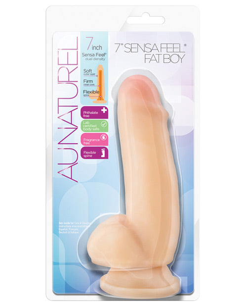 Dildo Blush Au Naturel 7" Fat Boy - Beige