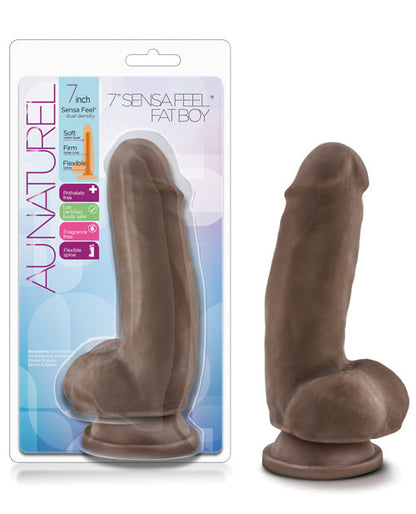 Blush Dildo Grande de 7" | Dildo Grande y Gordo Chocolate | Dildo con Ventosa