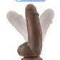 Blush Dildo Grande de 7" | Dildo Grande y Gordo Chocolate | Dildo con Ventosa