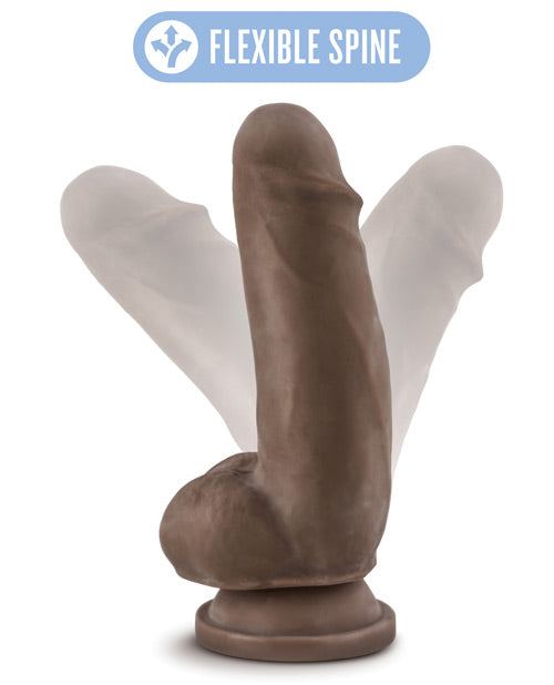 Blush Dildo Grande de 7" | Dildo Grande y Gordo Chocolate | Dildo con Ventosa