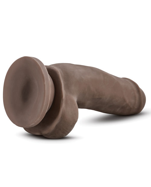 Blush Dildo Grande de 7" | Dildo Grande y Gordo Chocolate | Dildo con Ventosa
