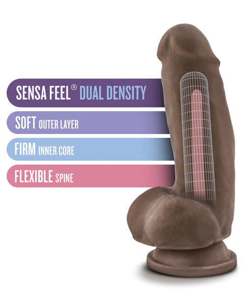 Blush Dildo Grande de 7" | Dildo Grande y Gordo Chocolate | Dildo con Ventosa