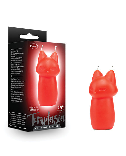 Vela de Goteo Roja Blush Temptasia Zorro