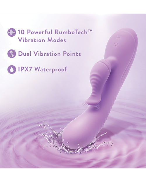 Vibromasseur Lapin Blush Evelyn - Violet