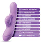 Vibromasseur Lapin Blush Evelyn - Violet