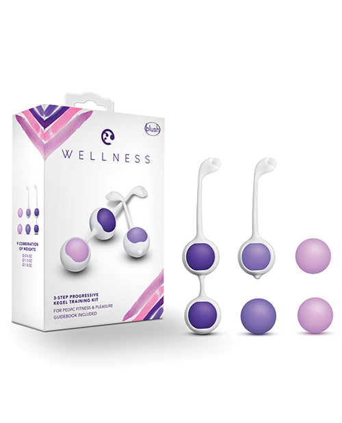 Kit d'entraînement de Kegel Blush Wellness - Violet