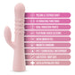 Vibrador de conejo Blush Jaymie - Rosa