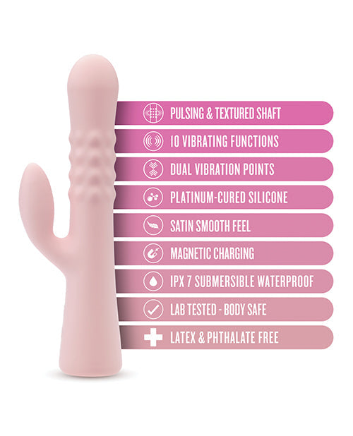 Vibrador de conejo Blush Jaymie - Rosa