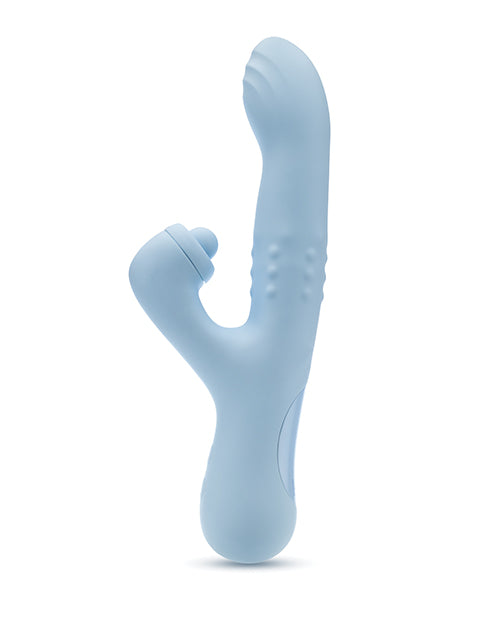 Blush Devin G-Spot Vibrador | Vibrador de clítoris azul | Vibrador Rabbit de 10 funciones | El mejor vibrador para mujeres