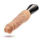 Dildo vibrador giratorio y de empuje Blush Dr. Skin Silicone Dr. Knight - Beige